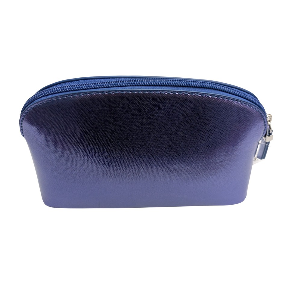 Stella‎ & Max Zip Around Cosmetic Bag Purple Blue NWT